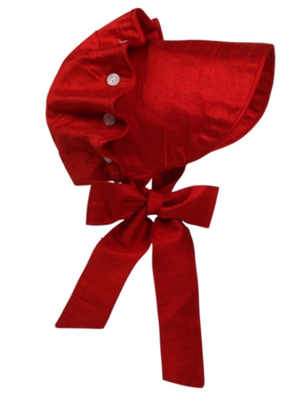 The Beaufort Bonnet Company Richmond Red Silk Bonnet NWT Size Medium
